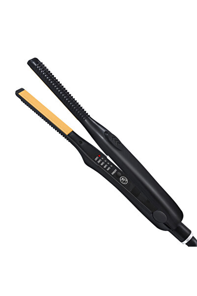 Choice UK black Mini Teddy Wave Hair Straightener Thin Pencil Flat Iron Titan...