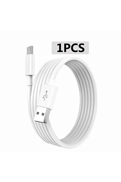 Choice 1m WHITE 1PCS 1-3Pcs USB A to Type C Cable 3A Fast Charging Wire Mobil...