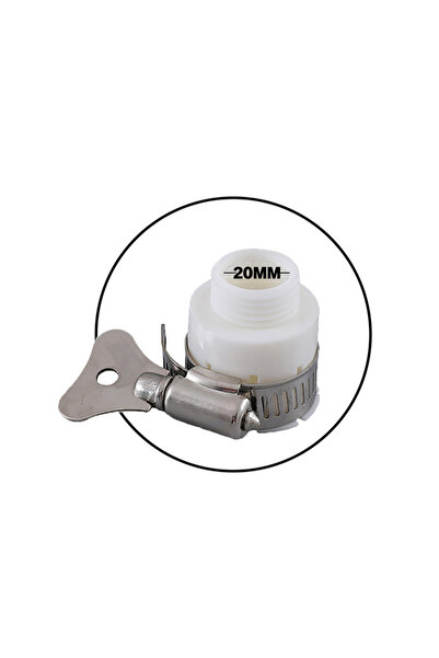 Choice1 1/2'' Plastic Universal Water Faucet Adapter Plastic Hose Fitting Qui...