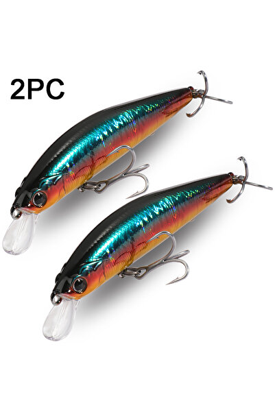 Choice 2PCS minnow A GOBAI 11.4cm 13g Professional Quality Magnet Weight Susp...