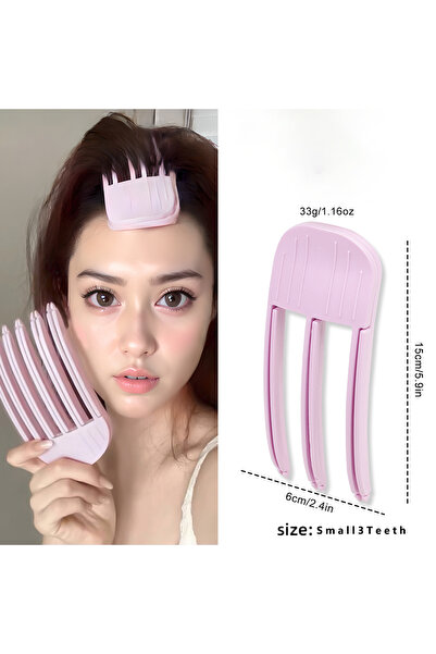 Choice7 A Purple Set Fluffy Hairpin Curling Bangs Clips Hair Roots Volumizing...