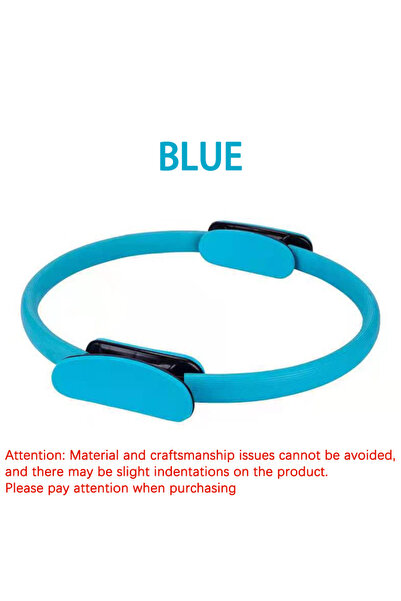Choice7 Blue Yoga Assisted Pilates Circle Pelvic Floor Muscle Trainer for Bea...