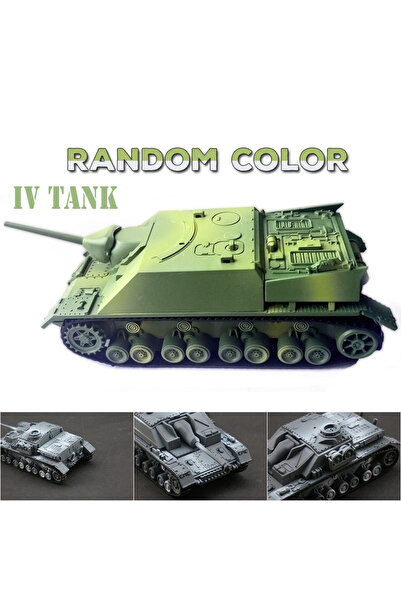 Choice3 طقم بناء نموذج دبابة IV Tank 4D، ألعاب تعليمية للتجميع، ديكور، مادة ع...