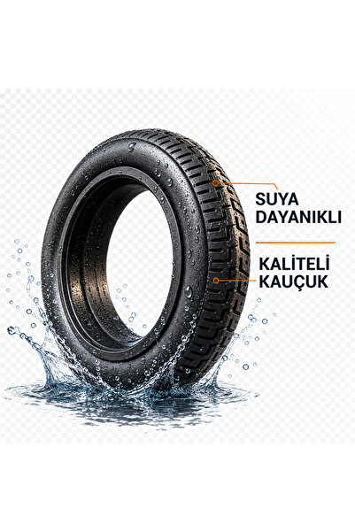 mi dünyası Xiaomi Scooter Pro 4 2nd Gen 10 İnç Patlamaz Dolgu Lastik Ön Arka ...