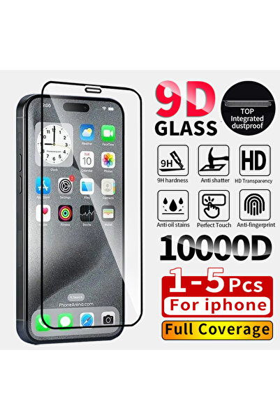 Choice66 High Definition 4 Pcs For iPhone 12 1-5Pcs 9D Tempered Glass For iPh...