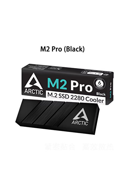 Choice1 M2 Pro (BK) ARCTIC M2 Pro Black heatsink Cooler for M.2 2280 SSD, Com...