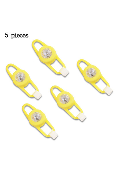 Choice3 5 pieces In Bulk Light Straps for Yellow Small Bike Duck Bicycle Bell...