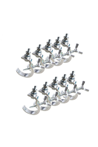 Choice Silver 10pcs/lot Aluminum Lights Hook LED Par Hooks Professional Stage...