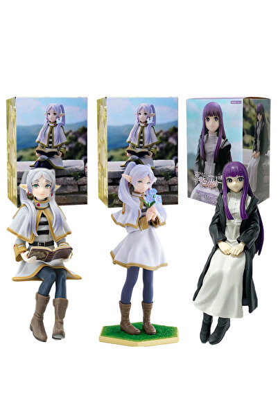 Choice7 Bandai 3pcs with box 14cm Noodle Stopper Sousou no Frieren Anime Girl...