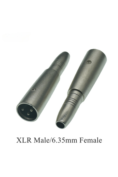 Choice13 BSN 1Pcs XLR M To 6.35 F 3Pin XLR Female To 6.35mm Male Mono Jack Le...