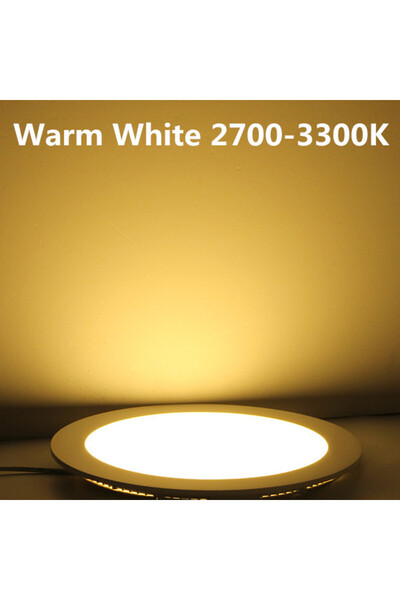 Choice Non Dimmable 12W Warm White Ultra Thin Dimmable Led Panel Downlight 3w...