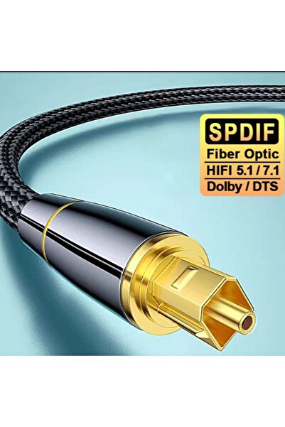 Choice1 2m Fiber Optic Audio HIFI5.1/7.1 Channel Digital Fiber Optic Audio SP...