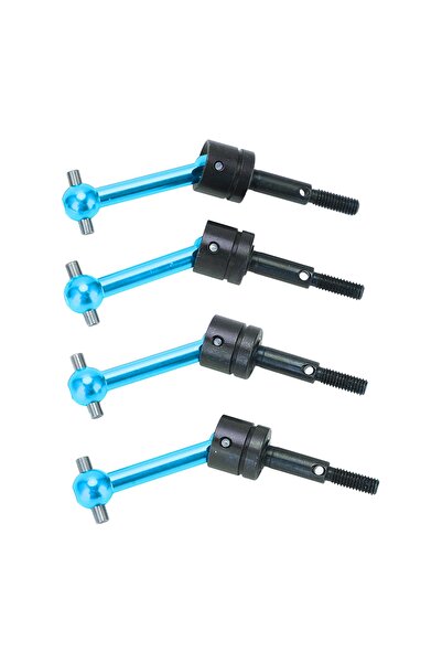 Choice Blue 4Pcs Metal Universal Drive Shaft CVD 70mm for Tamiya TT02 1/10 RC...
