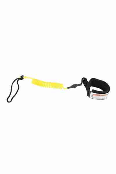 Choice1 YELLOW 15.6in Surfboard Leash PU Neoprene Stand Up Paddle Board 5mm C...