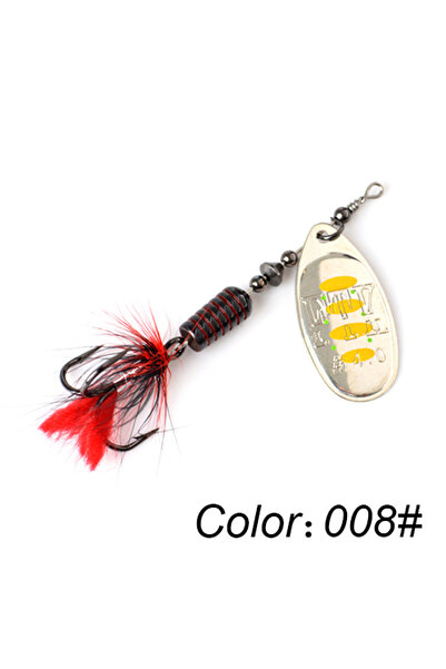 Choice 17.5g 008 FTK 1pc Spinner Bait 7.5g 12g 17.5g Hard Spoon Bass Lures Me...