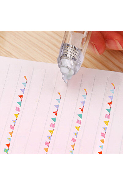 Choice6 bunting 1pc Cute Kawaii Mechanical Design Correction Tape - Perfect f...