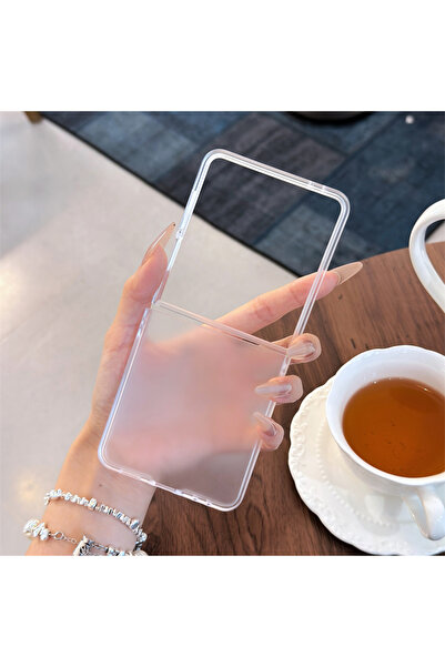 Choice5 Galaxy Z Flip6 Matte Clear Fashion Translucent Matte PC Ultra Thin Ca...