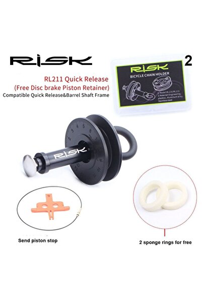 Choice 2 Bike Chain Clean Keeper Tool With Quick Release Lever For Barrel/12m...
