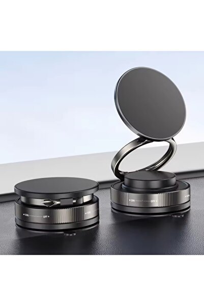 Choice1 Black 360° Rotating Magnetic Car Phone Holder-Super Strong Vacuum Suc...