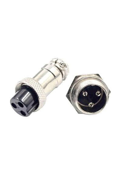 Choice17 GX16-3-core 1 set 2PCS GX16 aviation plug socket connectors GX16-2P ...