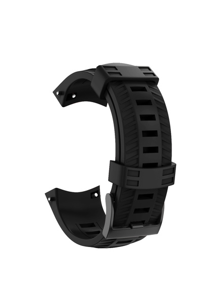 Choice Suunto9 baro Black 24mm Silicone Strap For Suunto 9 Smart Watch Wristb...