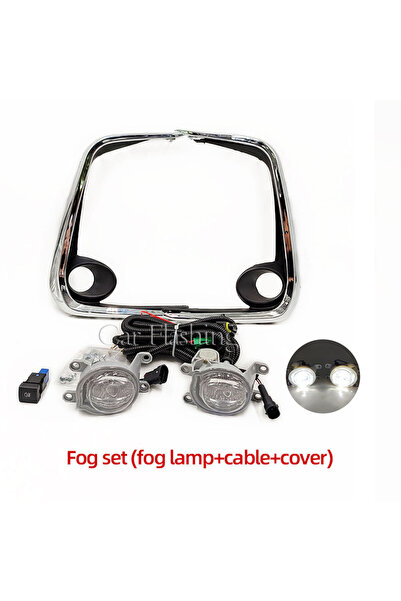 Choice1 White full set 1 Set Front LED Fog Lights Fog Lamp For Toyota Corolla...