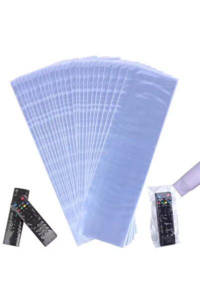 Choice4 5PCS 6X25CM 6x25/8x25 Transparent Heat Shrink Film Bag for Smart TV B...