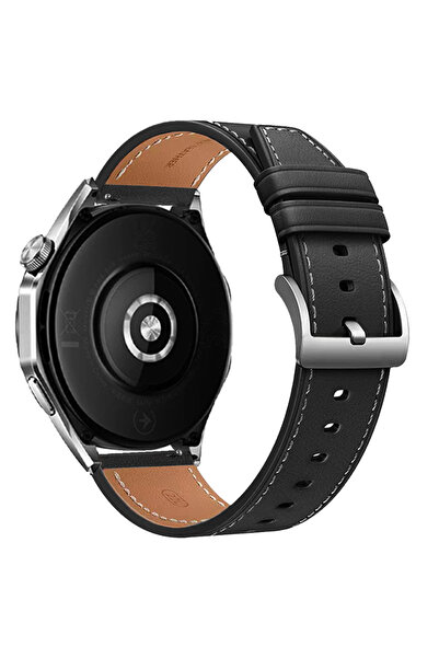 Choice32 1pcs 22mm Watchband Style1 Black 20/22mm Leather Strap For Venu 4 45...