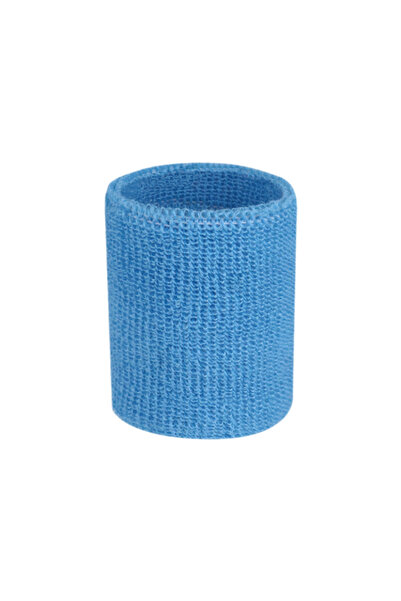 Choice3 80x50 mm Sky Blue 1PC Colorful Cotton Unisex Sport Sweatband Wristban...
