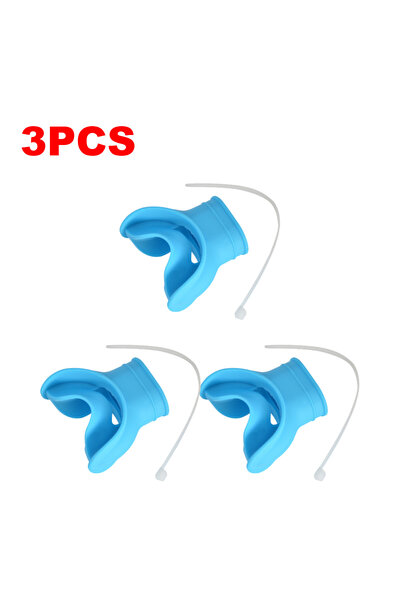 Choice12 Blue 1/2/3PCS Silicone Snorkel Mouthpiece Diving Regulator Mouthpiec...