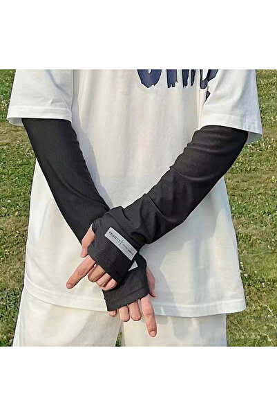 Choice3 One Size black Ice Sleeves for Men's Woman Sun Protection Japanese Su...