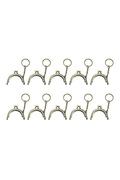 Choice Bronze 10 Pieces Bag Kiss Clasp Lock Metal Arch Frame Coin Bag Clasp A...