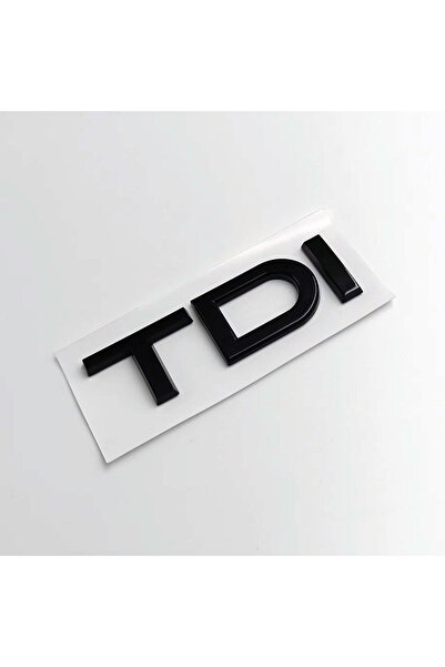 choice2 TDI Glossy Black 3d ABS Black TFSI Logo TDI Letters Car Trunk Emblem ...