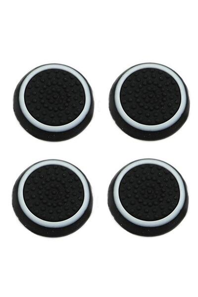 Choice WHITE NEW 4Pcs/set Controller Thumb Silicone Stick Grip Cap Cover for ...