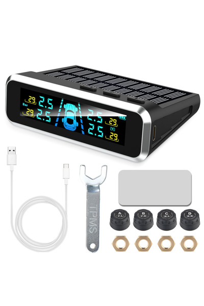 Choice14 Senior External Tire Pressure Monitoring System Temperature Warning ...