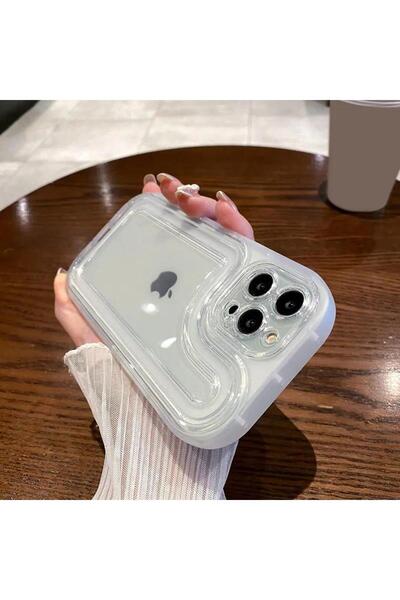 Choice30 For iPhone 15Pro Transparent Clear Shockproof Silicone Bumper Phone ...