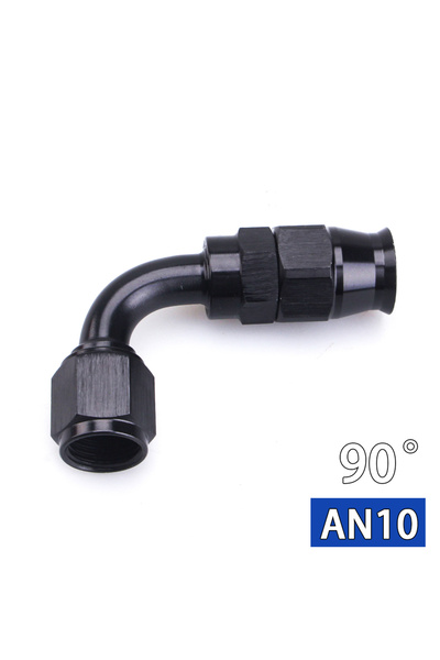 Choice15 AN10 90 AN4 AN6 AN8 AN10 straight 045 90 180 Degree Reusable Hose En...