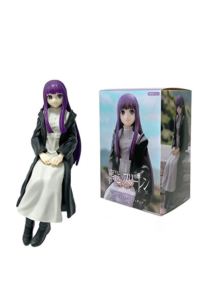 BANDAI السرخس مع صندوق 14 سم سدادة المعكرونة Sousou no Frieren Anime Girl Fig...