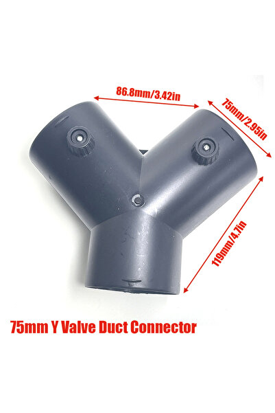 Choice5 YFM-75mm Air Diesel Heater 75mm Diameter 200cm Length Duct Pipe Tube ...