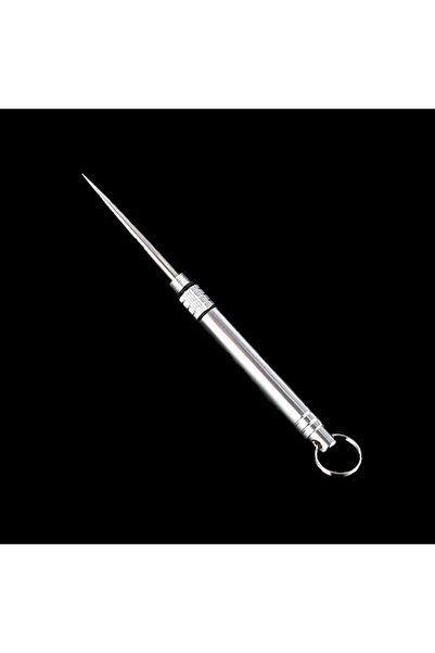 Choice silver Outdoor Pocket Toothpick Titanium EDC Portable Mini Toothpick F...