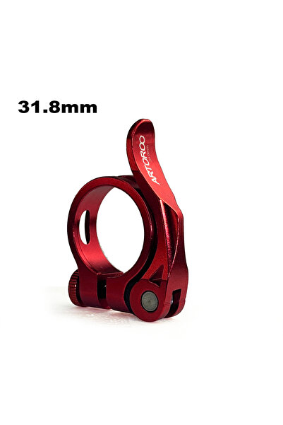 Choice Red 31.8 31.8/34.9mm Mounta Bike Seat Post Clamp, Road Bicycle Aluminu...