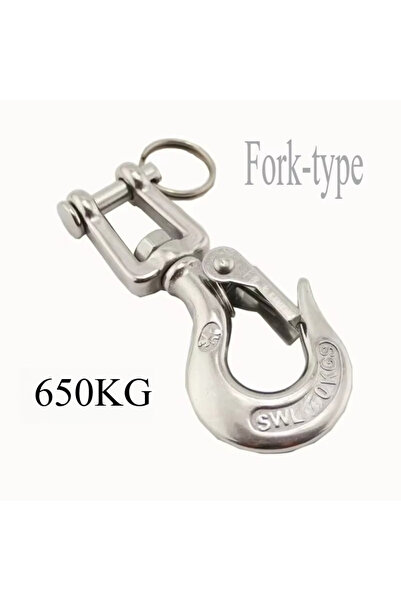 Choice Fork-type 650KG Silver 304 Stainless Steel American Type Trigger Clevi...