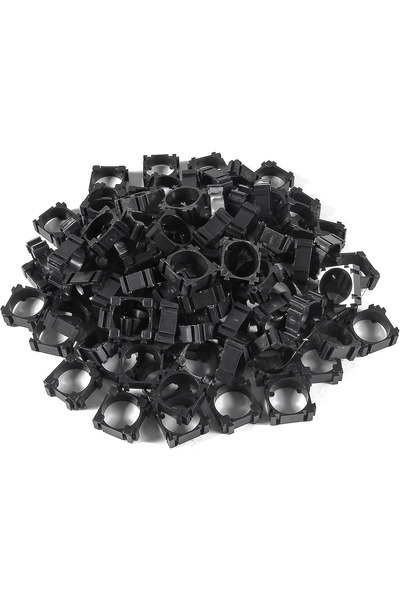 Choice 100pcs 100Pcs 18650 Lithium Battery Holder, Plastic Battery Pack Brack...
