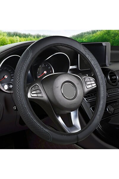 choice2 gray Car Steering Wheel Cover Microfiber Leather Anti Slip Cushion Un...