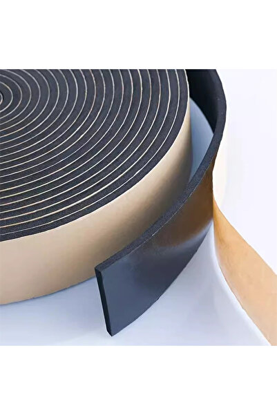 Choice19 10mm x 10mm x 2m Black New Self Adhesive Sponge Seal Strip Thicken B...