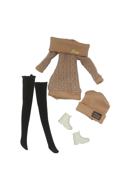Choice Only clothes R-3 30cm Thin Doll Clothes Daily Casual Sweater 4 Pcs Sui...