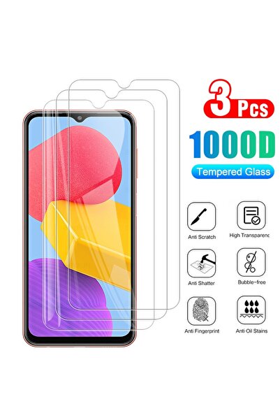 Choice3 3Pcs Tempered Glass M33 5G 3Pcs Protective Glass for M13 M55 5G Scree...