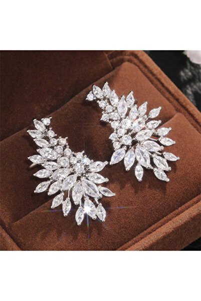 Choice E2219 Huitan Sparkling Women's Cubic Zirconia Stud Earrings Gorgeous F...