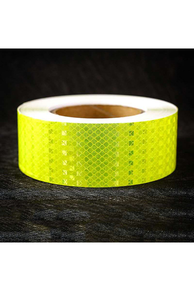Choice Fluorescent green 1Pc 3Meter Car Reflective Tape Auto Safety Warning S...