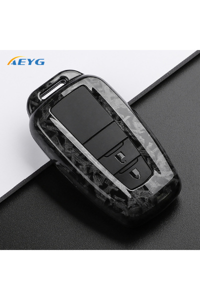 Choice3 FCarbon 2A ABS Carbon Fiber Car Key Case Cover For Toyota Prius Camry...